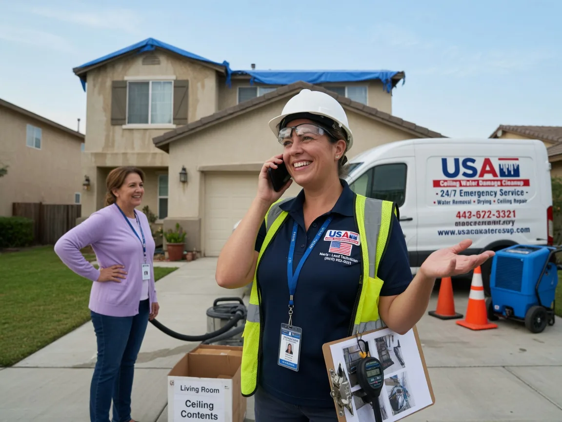 Ceiling Water Damage Restoration Sanders, AZ FAQs